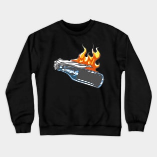 Molotov bomb protest Crewneck Sweatshirt